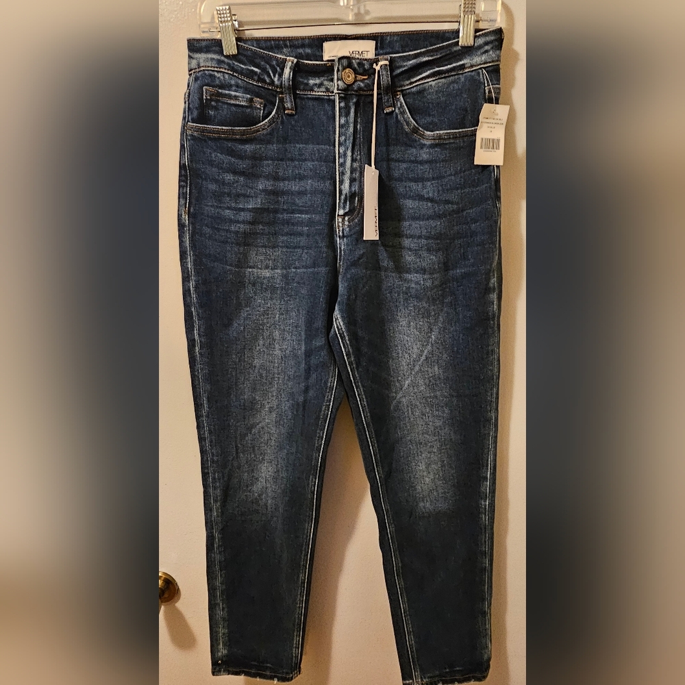 Vervet Mom Jeans Blue Women's Size 28‎ NWT